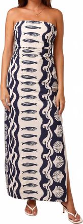 Shore Leave Gia Maxi Dress In Catch & Current
