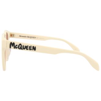 Alexander McQueen AM0331SK30011454004 Sunglasses - White