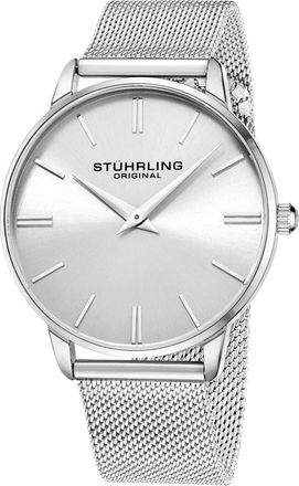 St&uuml;hrling Symphony Quartz Silver Dial Mens Watch M16783