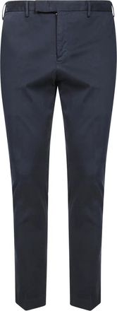 PT01 Geverfde Capo Broek - Heren - Slim Fit Broeken - Blauw - S - Broeken