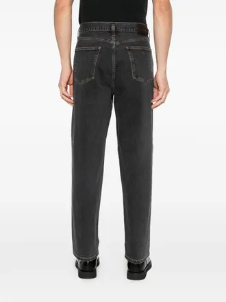Emporio Armani Five-Pocket Cotton Denim Jeans - Grey