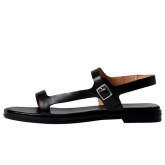 Madewell Dory 90S Minimal Sandal True Black NK015-BLK Womens