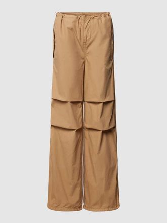 Redefined Rebel Cargohose in unifarbenem Design in Beige, Gr&ouml;&szlig;e XL