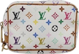 Louis Vuitton Pre-owned Wapity Trousse Pouch - Dames - Vintage Mini Tas - Veelkleurig - ONE Size - Leer - Vintage