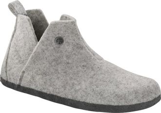Birkenstock Heren, Schoenen, Grijs, Maat: 46 EU Wol
