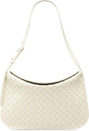 Bottega Veneta Pre-owned Bottega Veneta Brushed Calfskin Intrecciato Cradle Fold Over Shoulder Bag Ladies 56GQGAZ858Q6SAHS