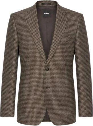 HUGO BOSS Boss - Giacche > Blazer - - Jackets - Uomo - Marrone - L