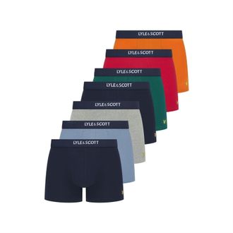 Lyle & Scott Topaz-boxershorts voor heren (set van 7) (Veelkleurig)