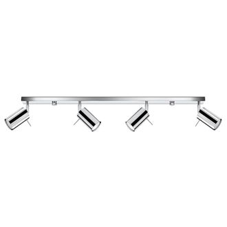 OEM L&aacute;mpara De Techo Mirax 4 Gu10 Cromada Lumilo 07.163.31