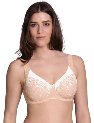 Anita Womens 5886 Belvedere Underwired Comfort Bra - Beige Nylon - Size 36F