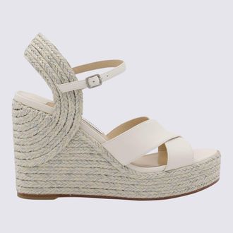 Jimmy Choo London Beige Espadrillas
