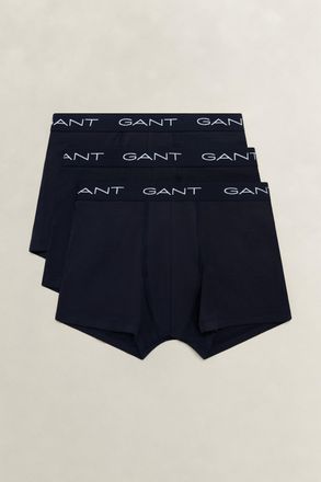 GANT Teens Teen Boys 3-Pack Boxer Briefs (122/128) EVENING BLUE