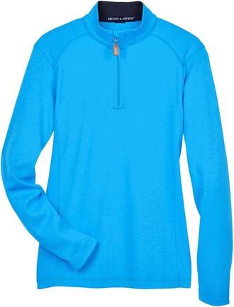 Devon & Jones Womens DRYTEC20 Performance Quarter-Zip Pullover