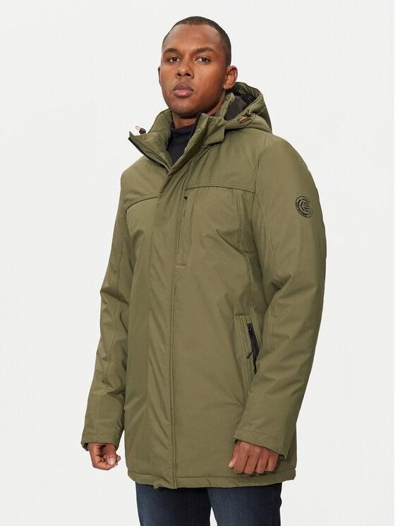 Indicode Winterjacke Inviks 15-848 Khakifarben Regular Fit ab 84