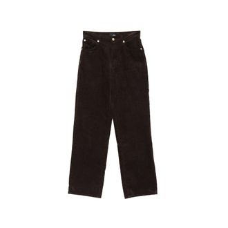 7 For All Mankind Stovepipe Belt-loop Corduroy Trousers