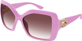 Gucci Red Gradient Sport Ladies Sunglasses GG2015S 005 59