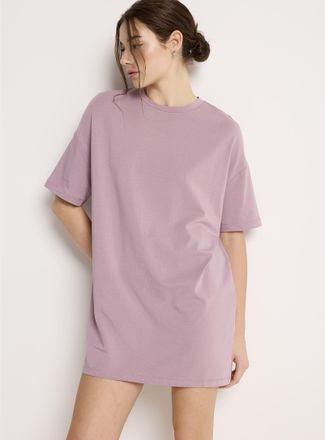 Twik Womens Drop-shoulder relaxed-fit sleep Tee Shirt
