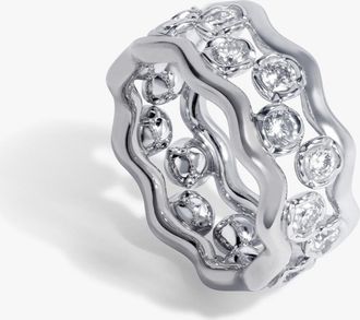 Annoushka Whoopsie Daisy Diamond Ring Stack