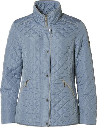 Danwear Gewatteerde jas met gestreepte voering - Dames - Winterjassen - Blauw - S - Jassen