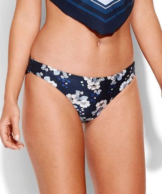 Seafolly Splendour Reversible Hipster Bottom In Indigo