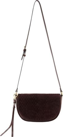 Fredsbruder FREDsBRUDER Weave Harmony Saddle Bag Dark Chocolate dark brown