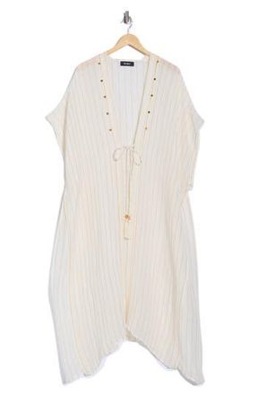 BCBGeneration Pinstripe Woven Duster in Ivory at Nordstrom Rack