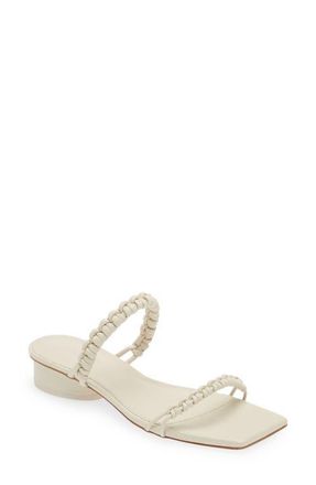 Cult Gaia Milo Slide Sandal in Off White at Nordstrom, Size 9Us