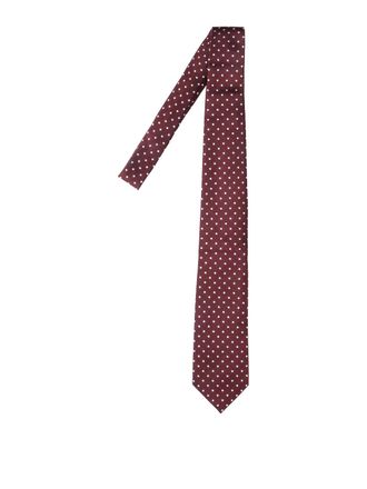 Tom Ford Polka dot silk tie