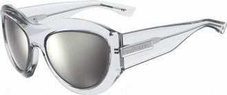 Dsquared2 Mens D2-0072-S-900 D2 0072 59 S 900 Sunglasses - Transparent - One Size