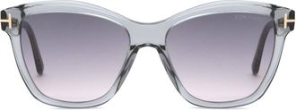 Tom Ford FT1087 LUCIA 20A Womens Sunglasses Grey Size 54