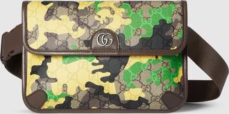 Gucci Small GG Belt Bag, Size Gucci 80, Beige, GG Canvas