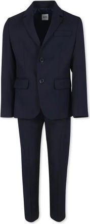 HUGO BOSS Kids Suits, male, Blue, 8 Y, Two-Piece Suit