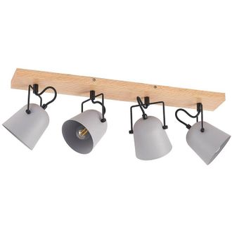 Lindby Lindby Foco adalin En Marr&oacute;n De Madera