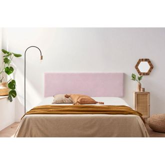 Moonia Cabecero Tapizado Nova Acualine 90x50x5 Cm - Rosa Claro Moonia