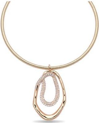 Eye Candy Los Angeles Kaitlyn Statement Necklace in Gold at Nordstrom Rack
