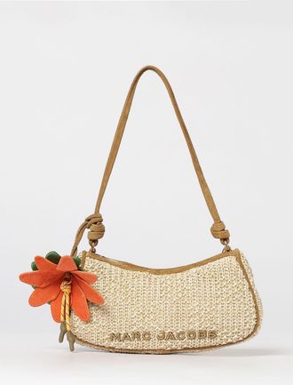 Marc Jacobs Borsa The Summer Marc Jacobs in camoscio e rafia crochet con charm fiore
