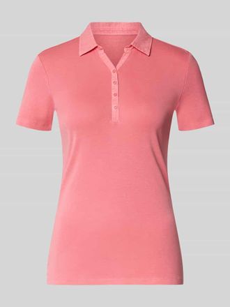 Tom Tailor Regular Fit Poloshirt aus reiner Baumwolle in Pink, Gr&ouml;&szlig;e XXXL