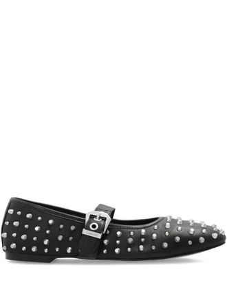 AllSaints Holly studded ballet flats - Black