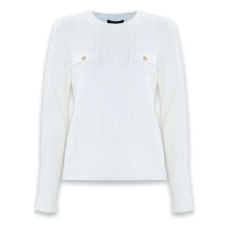 Kocca Dames, Truien, Wit, Maat: S