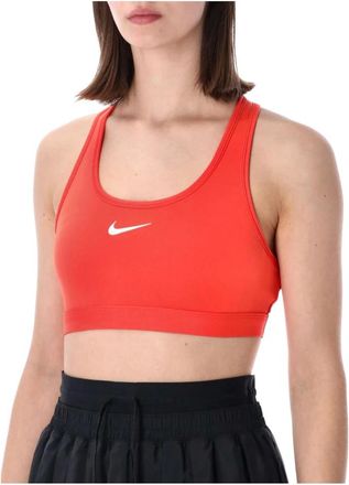 Nike Sujetador deportivo Dri-FIT Swoosh de soporte medio - Sport - Mujer - Naranja - L