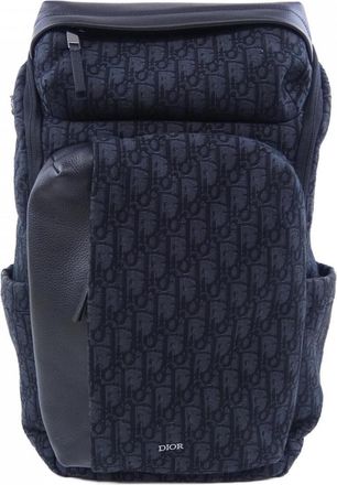 Dior Black Navy Backpack (Pre-Owned)