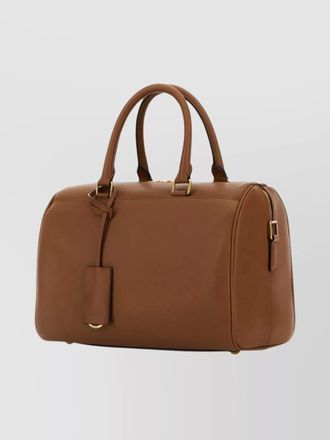 Saint Laurent structured leather handbag top handles