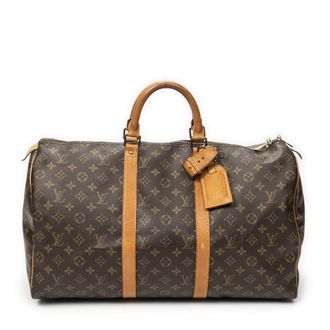 Louis Vuitton Pre-owned Womens Keepall 5 Travel Bag - Brown - One Size