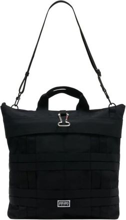 Kenzo Quilted Nylon Tote Bag Black