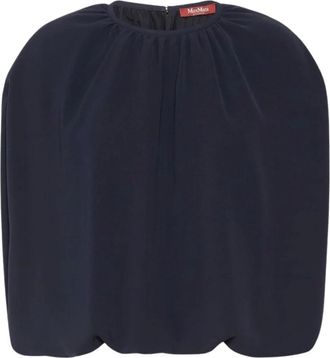 Max Mara Mujer, Blusas y Camisas, Azul, Talla: M