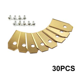 OEM Cuchillas Para Cortac&eacute;sped Rob&oacute;tico, 30 Cuchillas De Repuesto, Cuchillas De Repuesto Universales, Cuchilla De Repuesto, Aptas Para Todos Los Cortac&eacute;sp