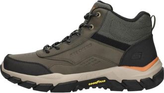 Skechers Santoro - Hopkins - Heren - Wandelschoenen - Groen - 41 EU - Leer - Fitness