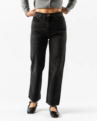 B Sides Plein High Rise Jeans In Stil Black