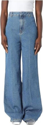 Philosophy di Lorenzo Serafini Dames, Jeans, Blauw, Maat: XS Katoen