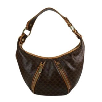 Celine Pre-owned Shoulder Bags, female, Brown, Size: ONE SIZE Pre-owned Vintage Shoulder Bag